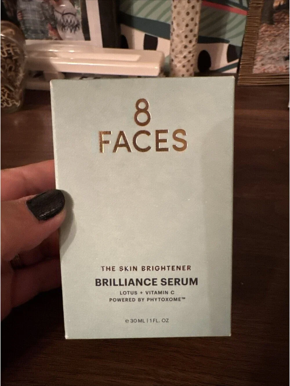 8 Faces Brilliance Serum Lotus Vitamin C Phytoxome Retail $108 New Full Sz 1 Oz